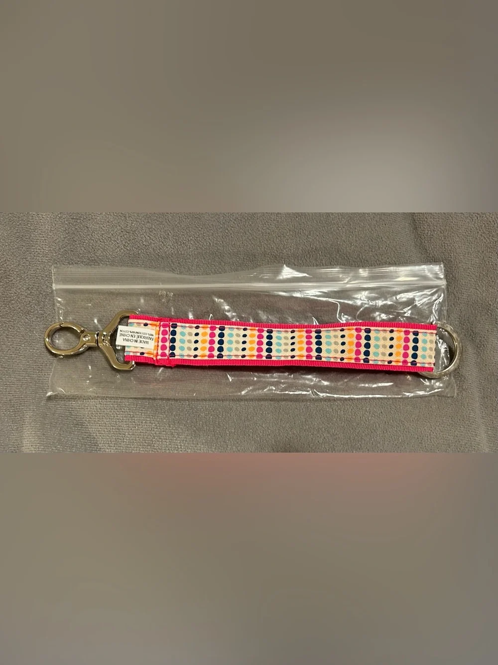 Thirty One Key Fob Multi Color NWT